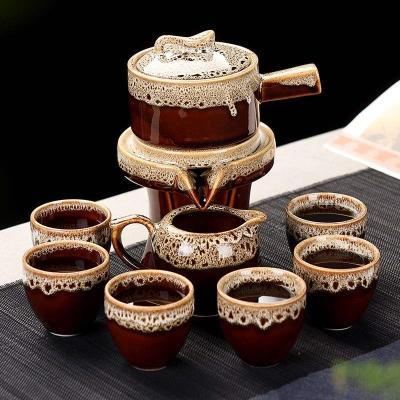 红茶茶具：中国红瓷简称中国红